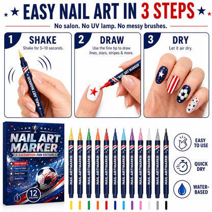 Show Your Team Spirit Right on Your Nails Support your favorite team with bold, eye-catching nail designs in minutes.