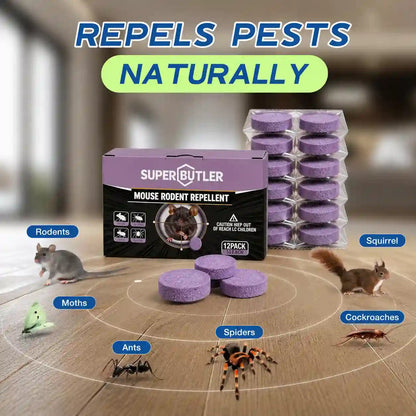 Rodent & Pest Repellent Balls - Peppermint Scent Barrier For Whole Home Insect & Rodent Protection