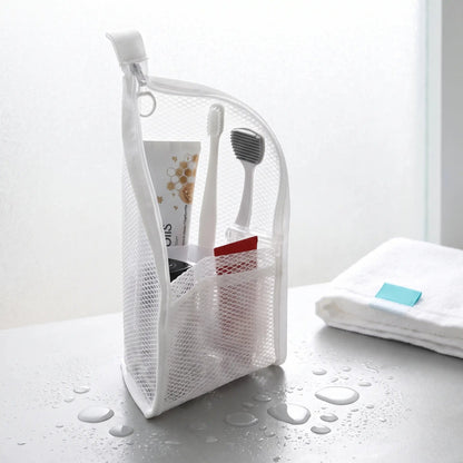 🔥LAST DAY SALE ONLY!! ✨BUY 1 GET 1 FREE!!!🔥Mesh Zipper Toiletry Storage Pouch - Multi-Pocket Travel Cosmetic Organizer Bag