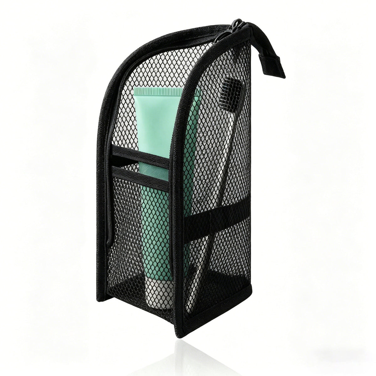 🔥LAST DAY SALE ONLY!! ✨BUY 1 GET 1 FREE!!!🔥Mesh Zipper Toiletry Storage Pouch - Multi-Pocket Travel Cosmetic Organizer Bag