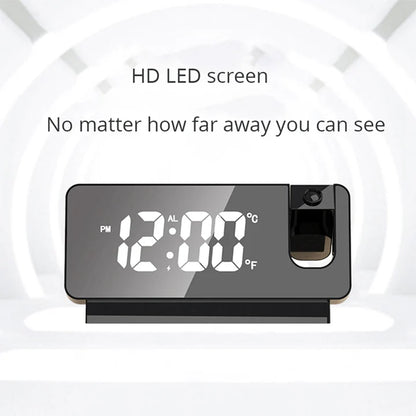 ⏰LED Digital Projection Alarm Clock Electronic Alarm Clock